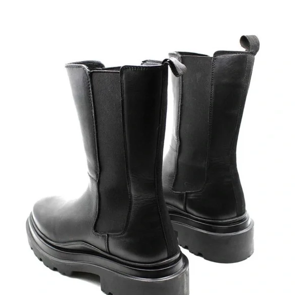 Aqua Black Ankle Boots - Picture 5 of 14